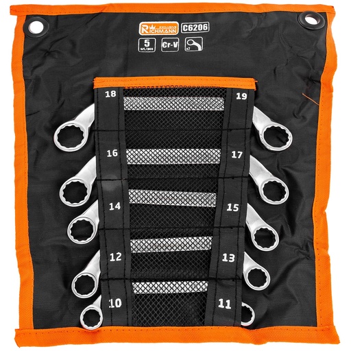 [42-C6206] Richmann silmusvõtmete komplekt 10-19 mm