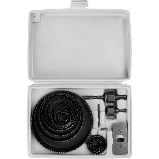 [42-C8252] Gręžimo karūnų rinkinys 16 vnt.