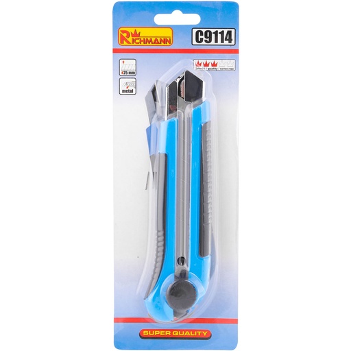 [42-C9114] UTILITY KNIFE 25MM