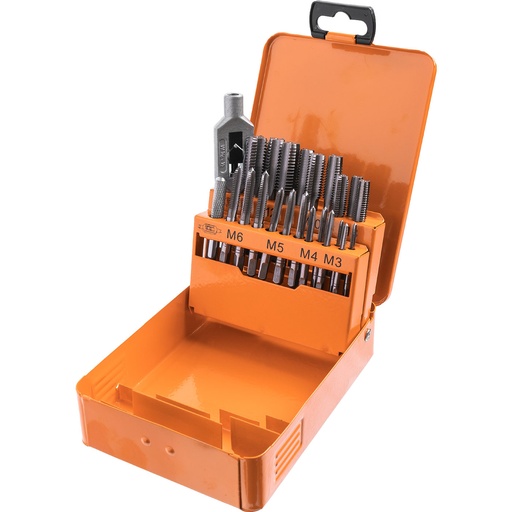 [42-C9181] Tap kit M3-M12, 22 pcs.