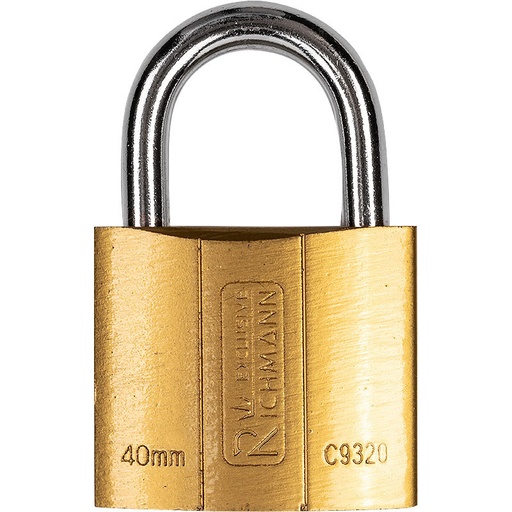 [42-C9320] GOLD PADLOCK 40MM