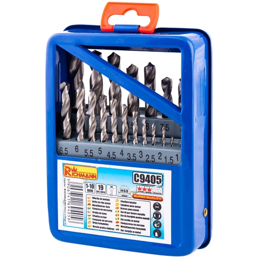 [42-C9405] Metallipuuride komplekt 1-10mm