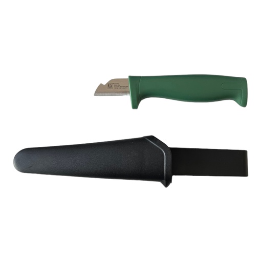 [43-30011] Electrician's knife with rubber handle