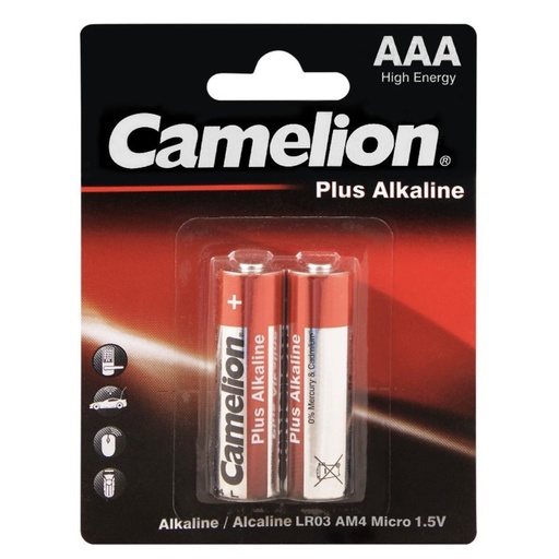 [44/1-LR03BP2] Batteries Alkaline LR03-BP2 AAA, 2 pcs.