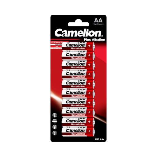 [44/1-LR6SP10] Patarei Alkaline, AA, LR06-SP10, CAMELION, 10 tk