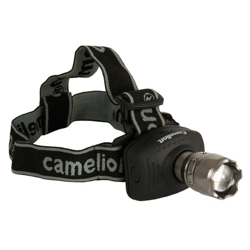 [44/4-010] Head torch ZOOM LED CT-400, 3W, 140lm, 3xAAA, CAMELION