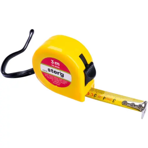 [45-3130] Ruletė 3 m x 16 mm, STER'G