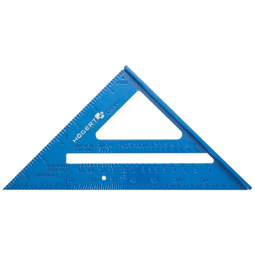 [45-HT4M215] Aliuminis mat. trikampis 180mm