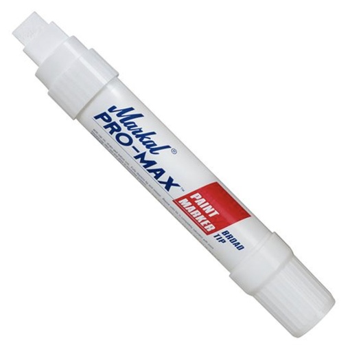 [46-090900] Markal pesukindel marker PRO-MAX, valge