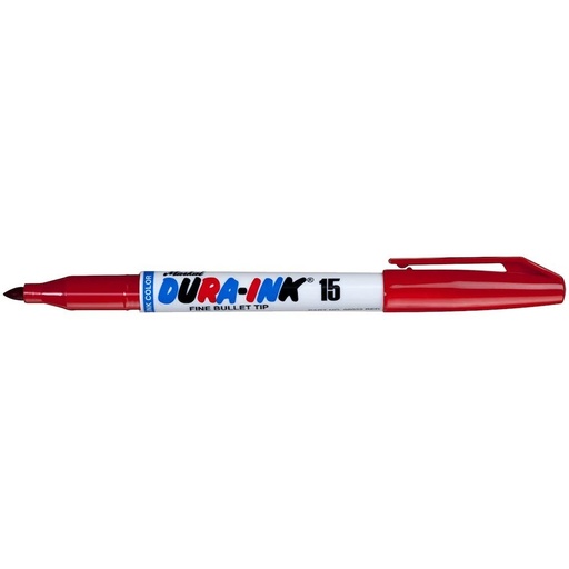[46-096022] Marker DURA-INK15, red, fine 1 mm