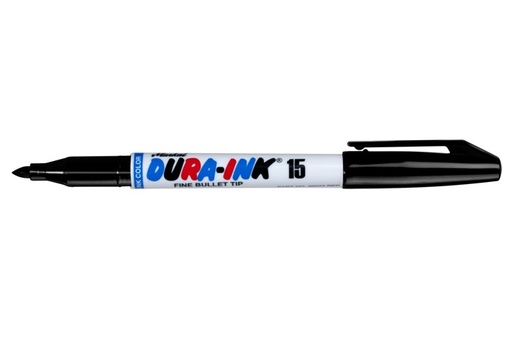[46-096023] Marķieris DURA-INK15, melns, Fine, 1 mm