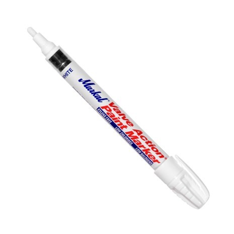 [46-096820] Paint marker Valve-Action, white