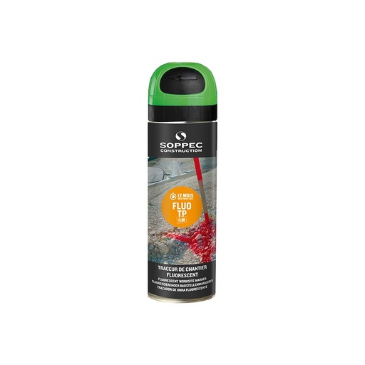 [46/2-141218] Track Marker zaļā marķēšanas krāsa, Soppec 500 ml