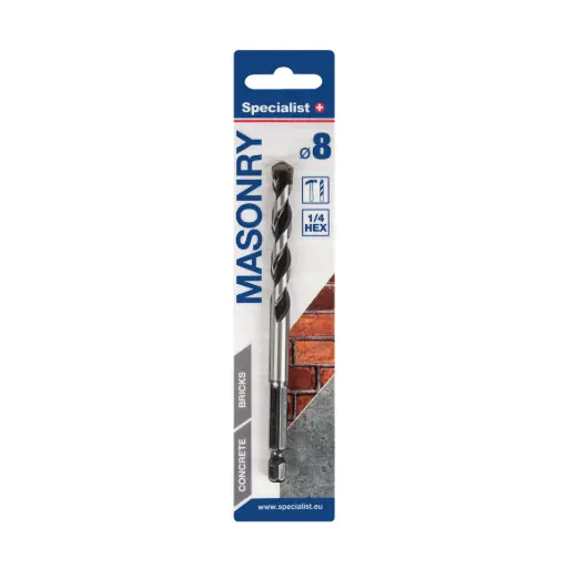 [51/1-08080] SPECIALIST+ masonry drill bit, 8x60/120 mm
