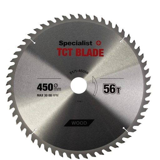 [51/1-45056] SPECIALIST+ TCT blade, 450x56Tx50 mm