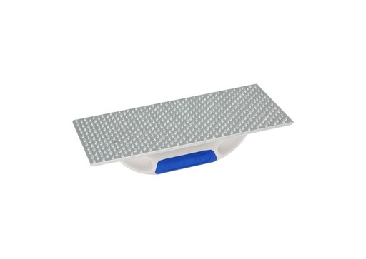 [60-0335] Abrasive float Rasp-type 130x270 perforated steel pad