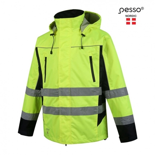 [60/1-034] HI-VIS Safety Jacket Pesso DENVER, yellow XL