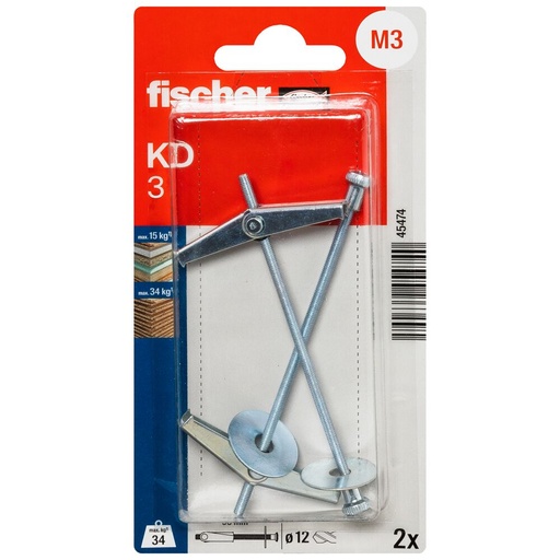 [61-474B] KD 3 K su veržle, blisteryje