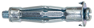 [61-501] Metāla dībelis ģipsim HM 5X52 S ar skrūvi
