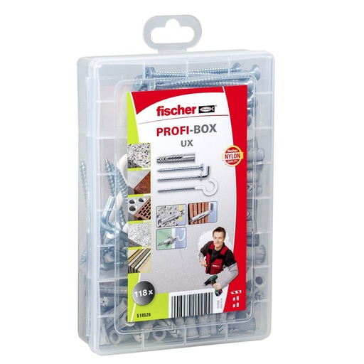 [61-518526] Rinkinys UX PROFI-BOX 118 vnt.