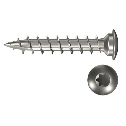 [61-660704] Medsraigtis 7,0 x 50 A2 TORX, 50vnt.