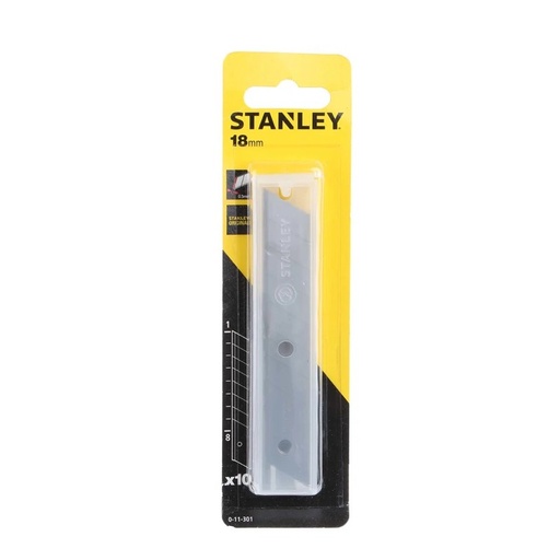 [62-011301] Stanley nulaužiamos geležtės 18 mm, 10 vnt.