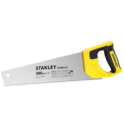 [62-20348] Handsaw "Stanley Tradecut" 380 mm 7TPI