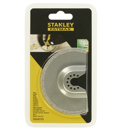 [62-26125XJ] 1x 92mm Carbide Disc - Grout Removal