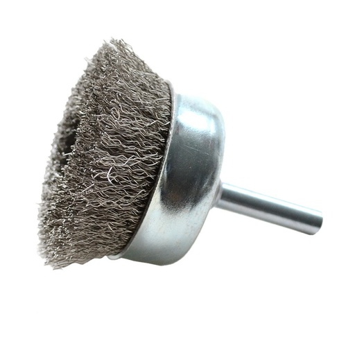 [62-36022XJ] Wire cup brush, stainless steel 50mm