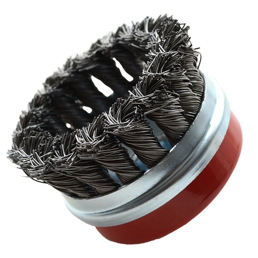 [62-36080XJ] TWIST KNOT Wire Cup 70x22.2 M14