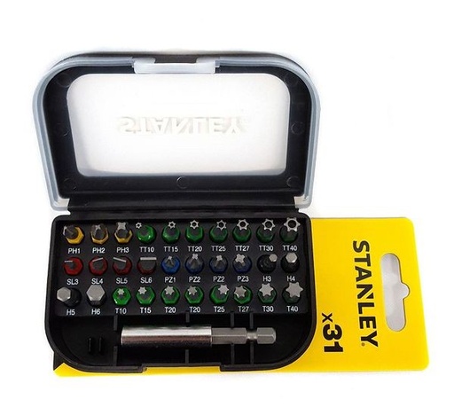 [62-60490] Otsakukot.mplekt Stanley 31 tk.