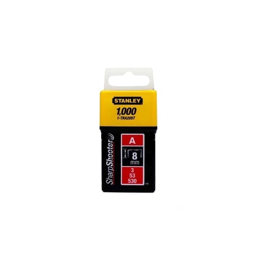 [62-TRA202T] 53 A tipo kabės „STANLEY" 1000 vnt. 4 mm