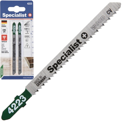 [63-4223] SPECIALIST+ tikksae tera 4223 (T101BR), 2 tk