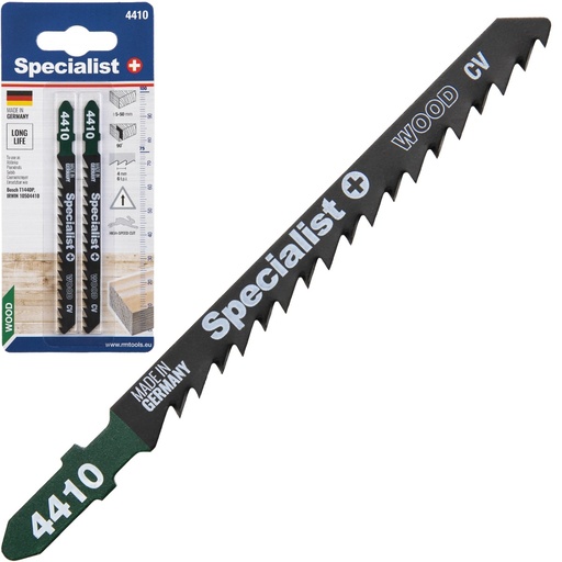 [63-4410] SPECIALIST+ tikksaetera 4410 (T144DP) 100 mm, 2 tk