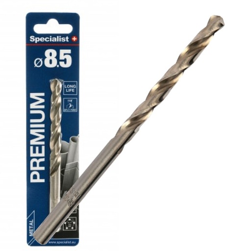 [64-0085] SPECIALIST+ drill bit PREMIUM, 8.5 mm