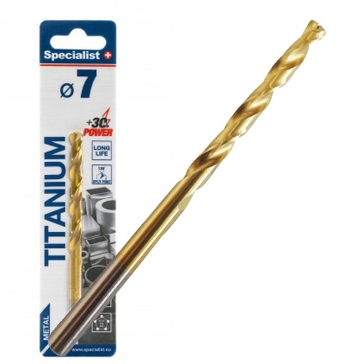 [64/1-0070] SPECIALIST+ drill bit TITAN, 7.0 mm