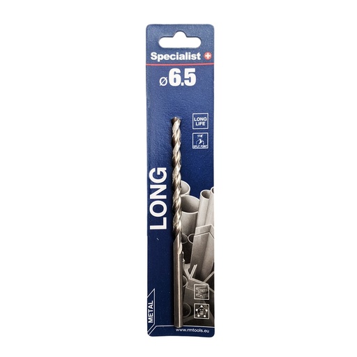 [64/3-0065] SPECIALIST+ metāla urbis LONG DIN340, 6.5 x 95 mm