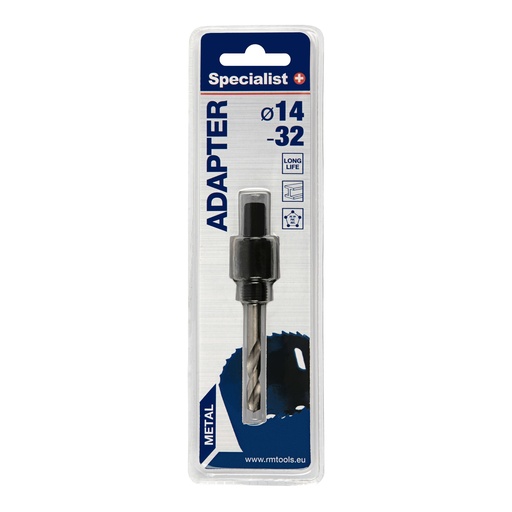 [64/8-1432] SPECIALIST+ hole saw holder, 14-30 mm