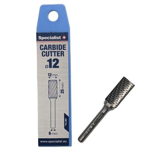 [64/9-1201] SPECIALIST+ kietmetalio freza ZYAS, 12x25x6 mm