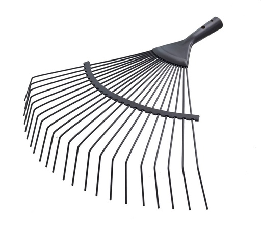 [66-021522] Steel leaf rake blade, round 22T