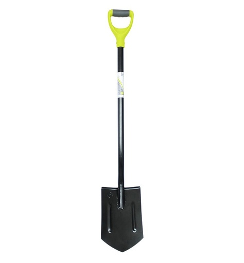 [66-0395] Hard work metal shovel, (Trench shovel) 1170 mm