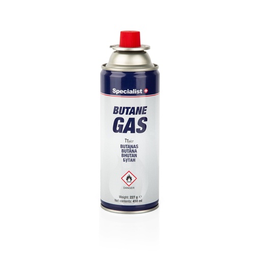 [68-005] SPECIALIST+ butane gas cartridge, 227 g