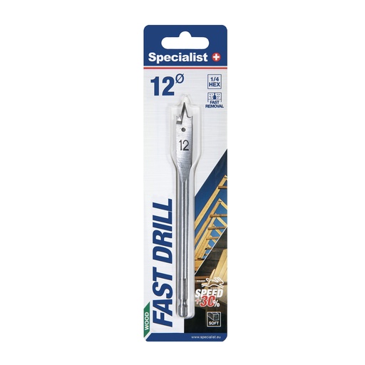 [69/1-120] Specialist+ Flat Bit 12mm