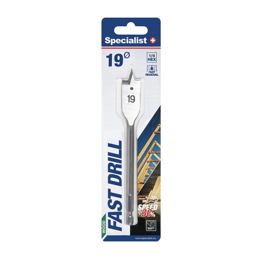 [69/1-190] Specialist+ Flat Bit 19mm