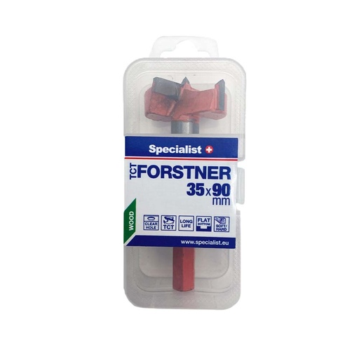 [69/3-0035] SPECIALIST+ frees FORSTNER, 35 x 90 mm