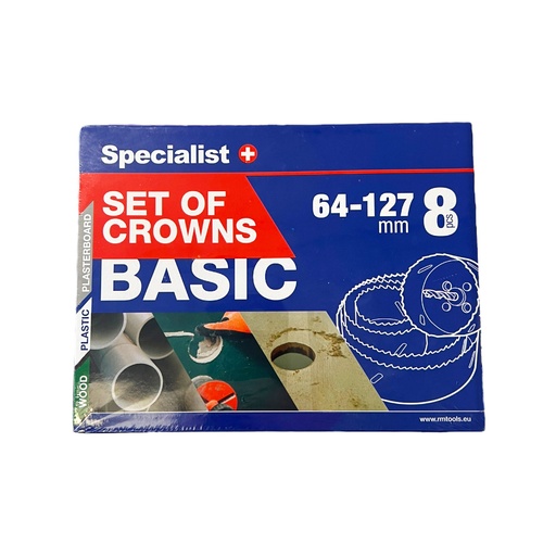 [69/5-001] Drill crown kit 8 pcs.