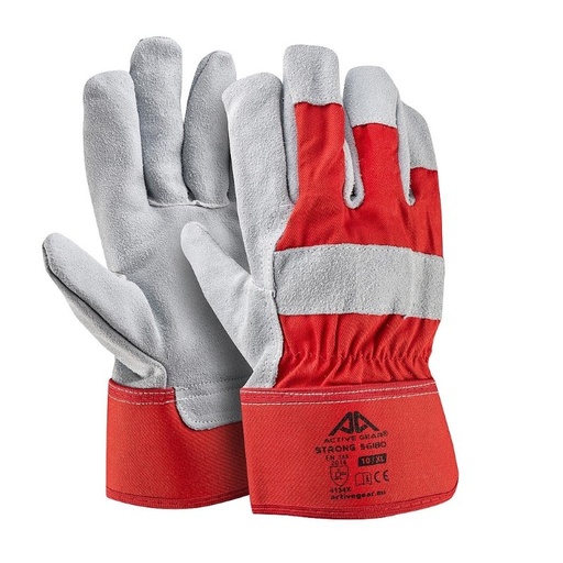 [72-S6180] Leather Strong gloves XL