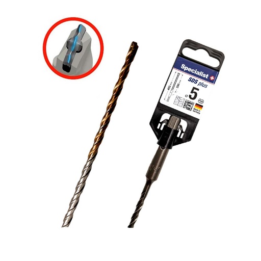 [77-05390] SPECIALIST+ SDS+ hammer drill bit, 5x390/450 mm
