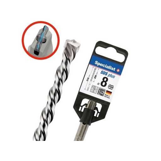 [77-08250] SPECIALIST+ SDS+ hammer drill bit, 8.0x250/310 mm