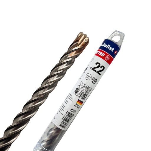 [77/1-22200] SPECIALIST+ SDS MAX betoonipuur, 22x200/320 mm